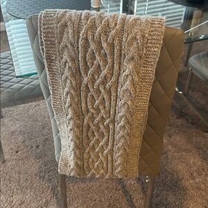 Custom handmade 100% Bolivian Alpaca Wool Scarf - Gray